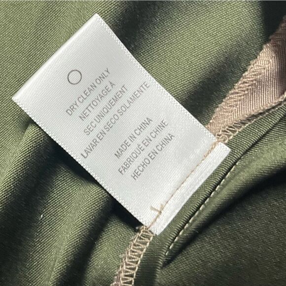 NWT women’s SACHIN & BABI Penelope V-neck Bow Back maxi Gown In tan gold size 12 - Picture 11 of 11